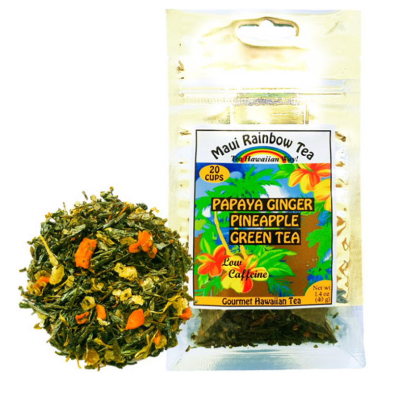 Papaya Ginger Green Tea