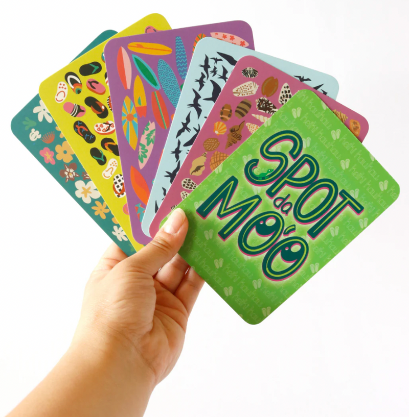 Spot Da Moʻo Card Game