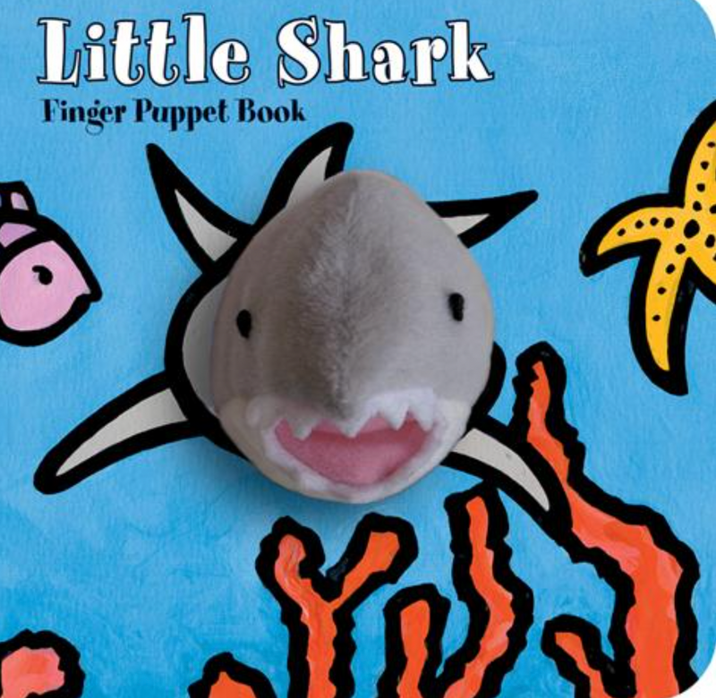 Little Shark Finger Puppet Book
