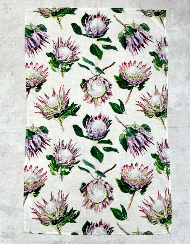 Protea Tea Towel