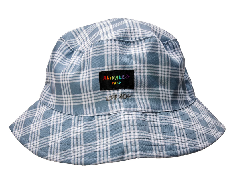 Reversible Vintage Palaka Bucket Hat (Kids)