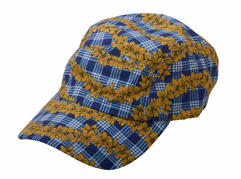 Plumeria Palaka Navy UPF40+ Hat