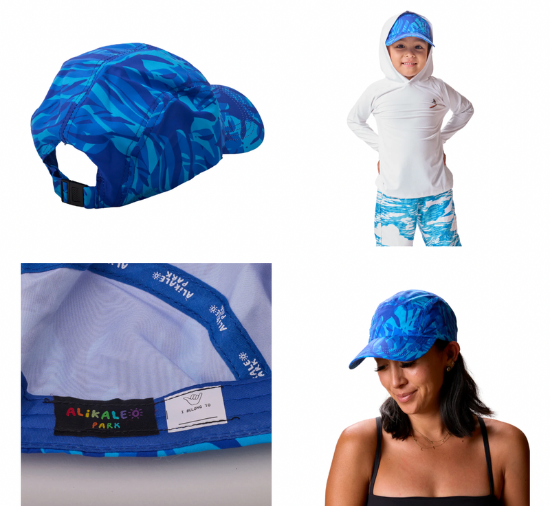 Kai Blue UPF40+ Hat