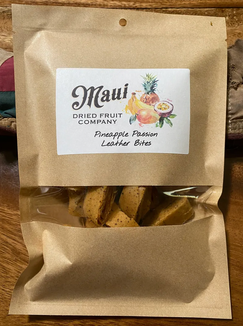 Fruit Leather Bites - Maui Dried Fruit Co.