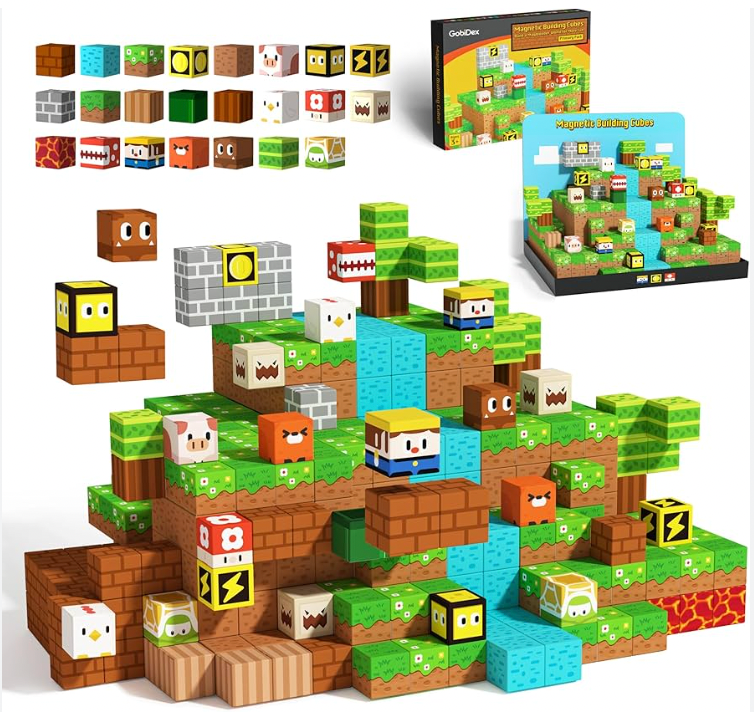 Magnetic Building Cubes - Starter Pack