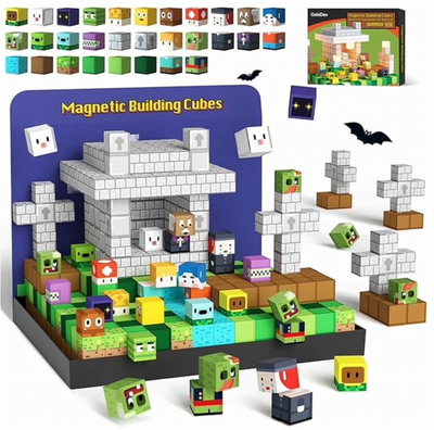 Magnetic Building Cubes - Starter Pack