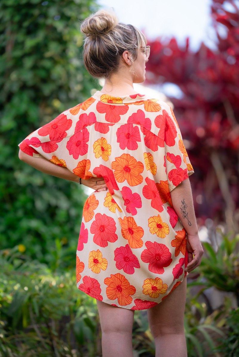 Women’s Oversized Shirt in Neutral Hau