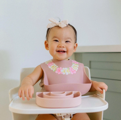 Silicone Bib | Flower Lei