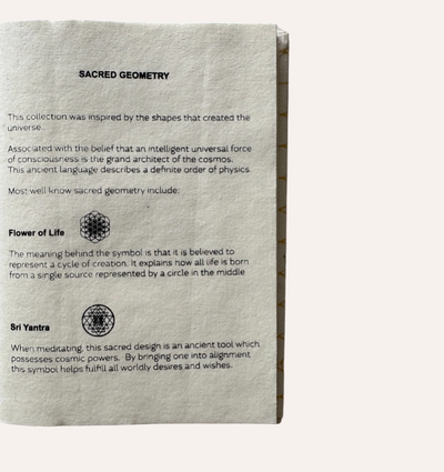 Tree Free Journal Sacred Geometry Collection - Mini