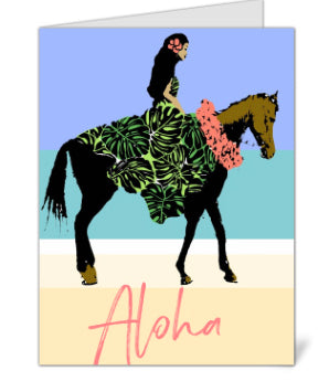 Aloha Pa’u Rider Card