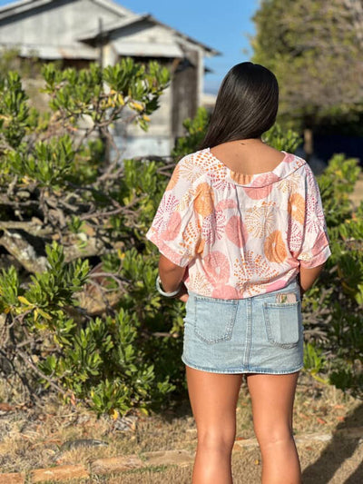Women’s Oversized Shirt in Urchin Bliss