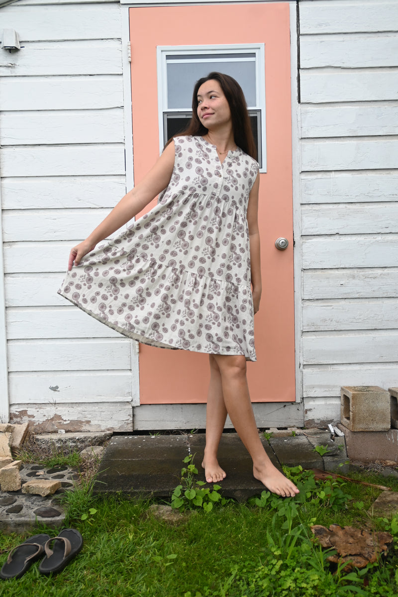 ladies babydoll dress Women's in Opihi 2XL Color:Dove Gray FW2022MEN 30061 - Alyce Paris round wear