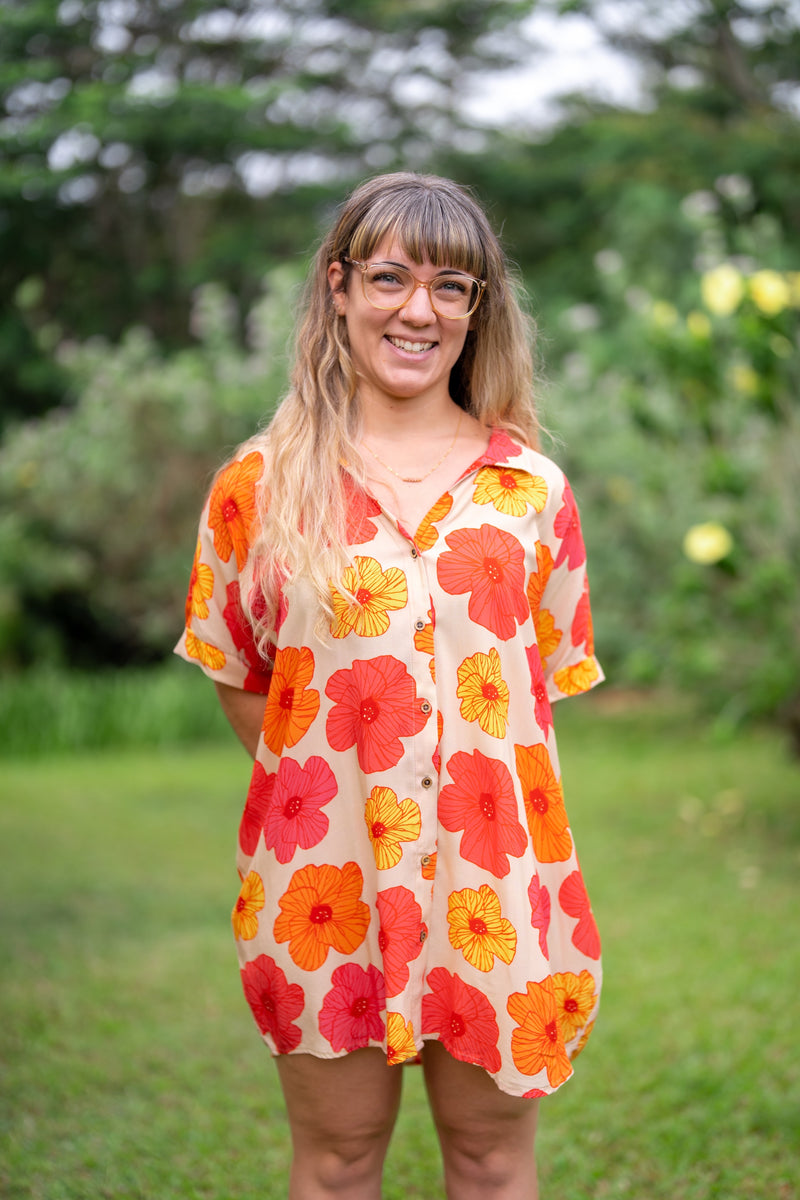 Women’s Oversized Shirt in Neutral Hau