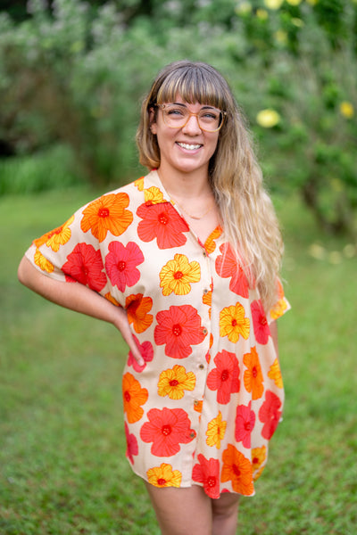 Women’s Oversized Shirt in Neutral Hau