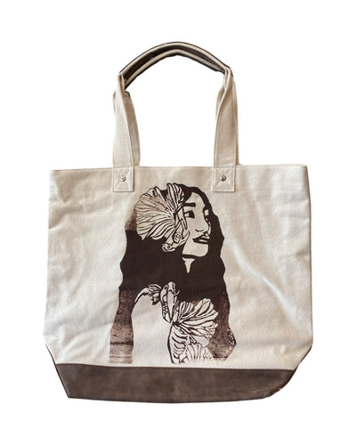 Pisces Wahine Leather Tote