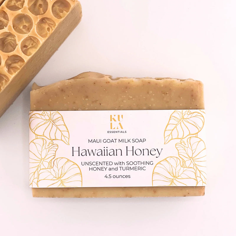 Hawaiian Honey Goat Milk Soap (Unscented)