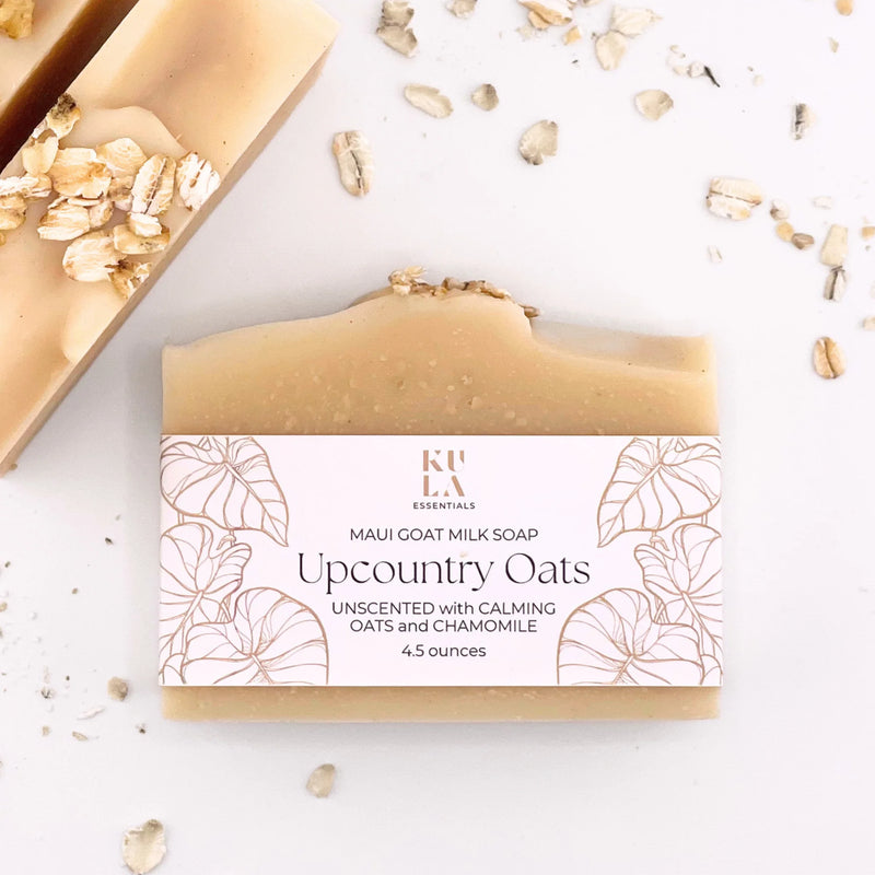 Upcountry Oats Goat Milk Soap (Unscented)