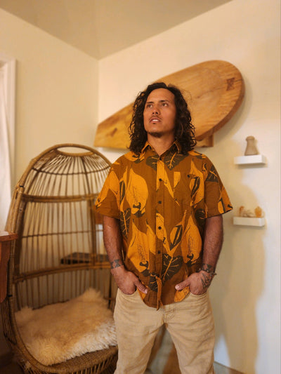 Pua Kalo Mens Aloha Shirt