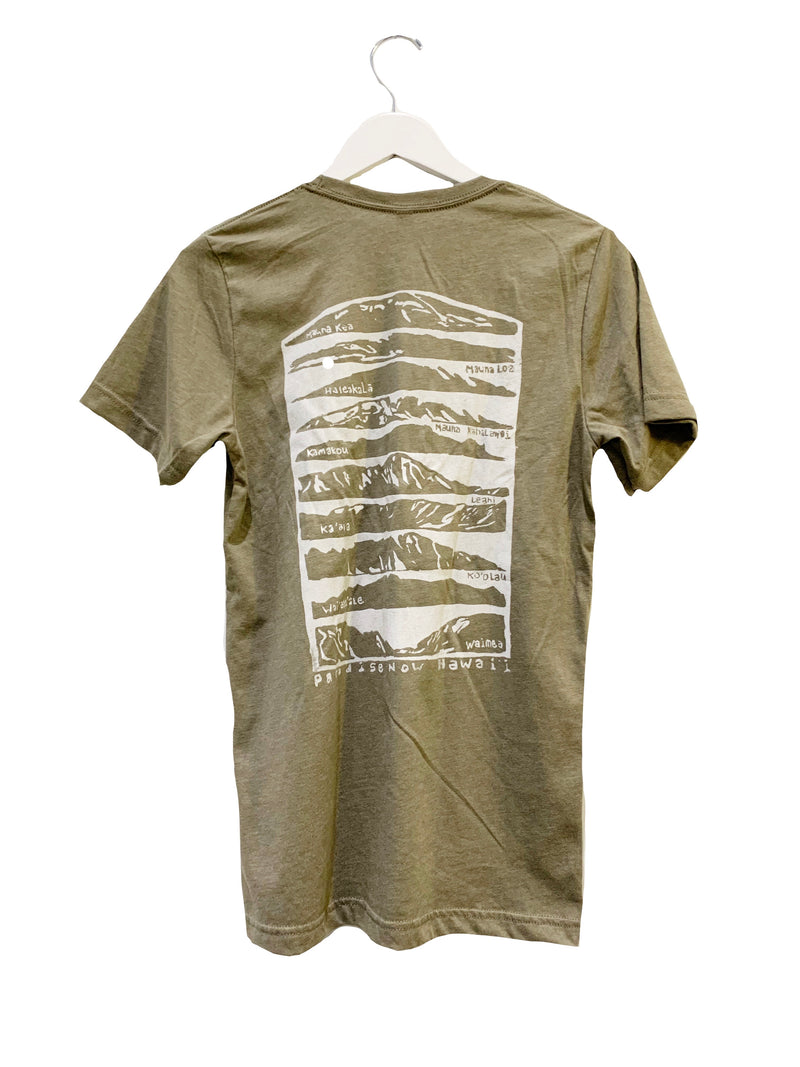 Mauna Men’s Tee In Olive (Wholesale)