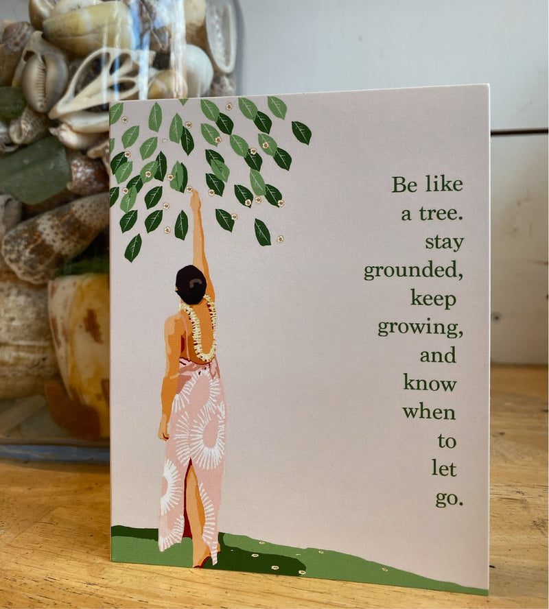 Be Like a Tree Card