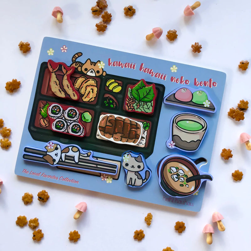 Keiki KauKau Wooden Food Puzzle