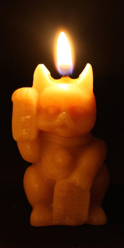 Maneki Neko (Lucky Cat) Candle