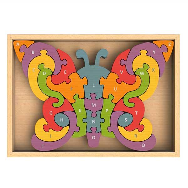 Begin Again Butterfly A to Z Puzzle
