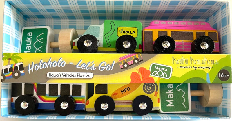 Keiki Kaukau Holoholo - Lets Go! Vehicle Set