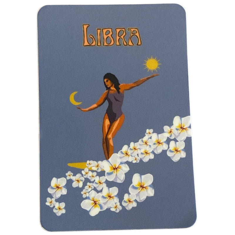 Libra Zodiac Sticker