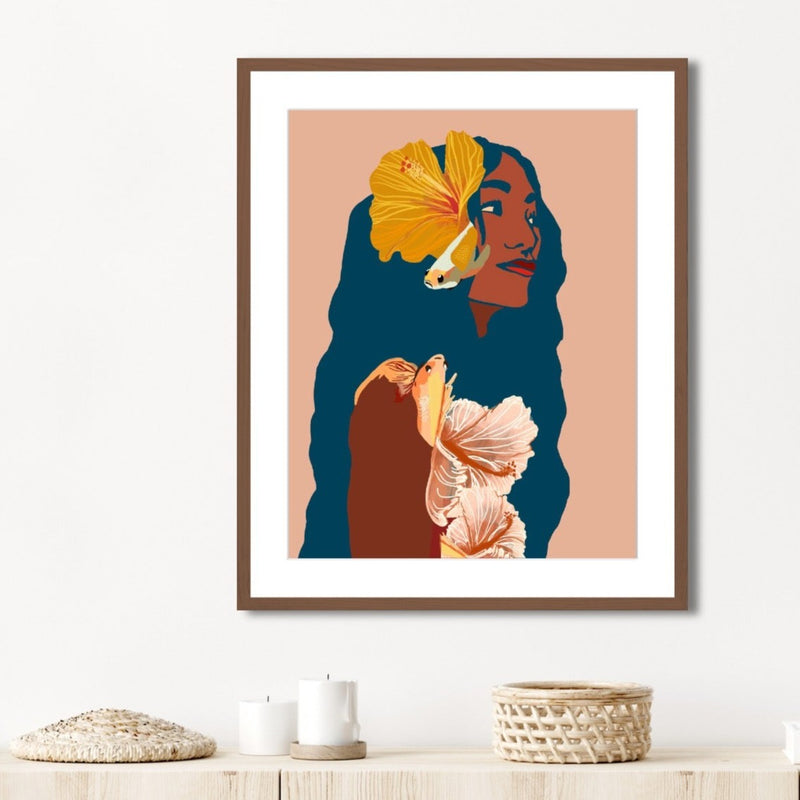 Pisces Matted Print