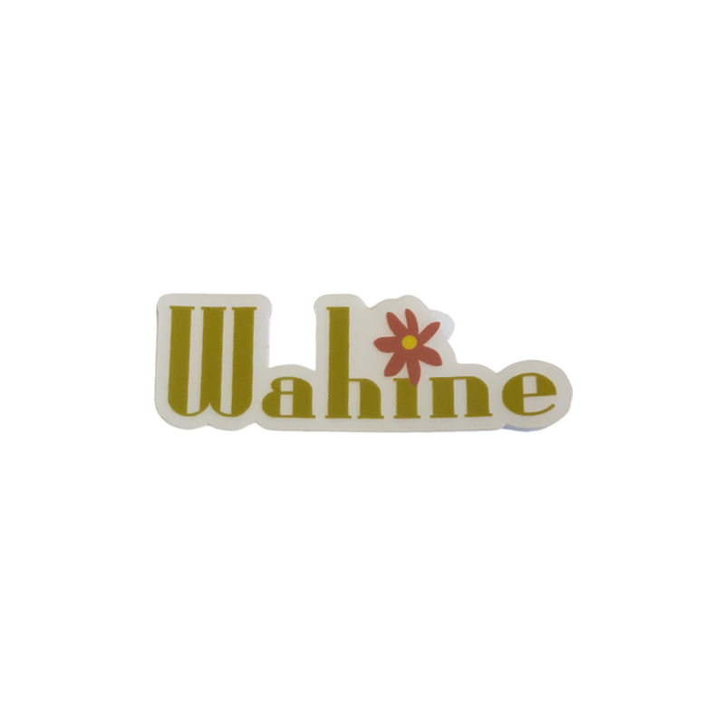 Wahine Sticker