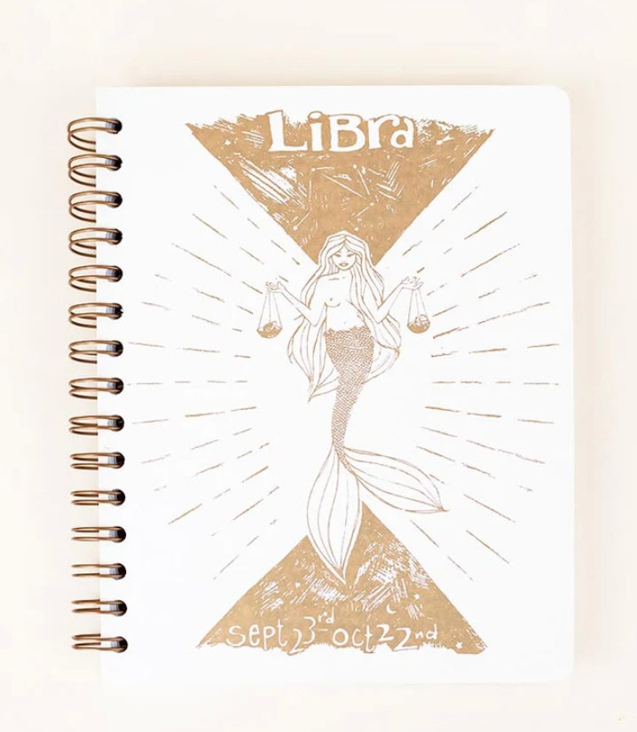 Wings Mermaid Zodiac Notebooks