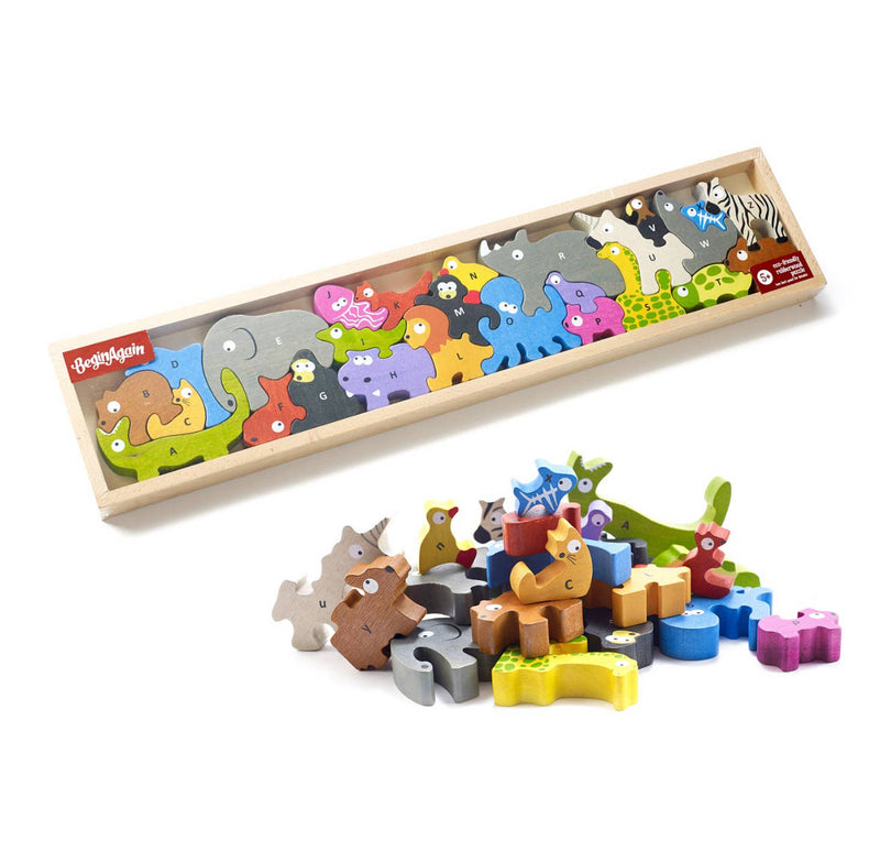 Begin Again Animal Parade A to Z Puzzle