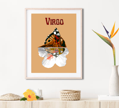 Virgo Matted Print